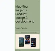 Kleine Seitenvorschau von mao-tou.com