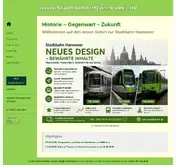 Kleine Seitenvorschau von stadtbahn-h.de