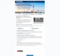 Kleine Seitenvorschau von hostserver.de