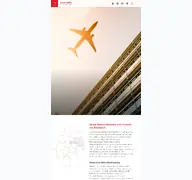 Kleine Seitenvorschau von airport-region.de