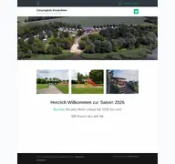 Kleine Seitenvorschau von campingplatz-wangenheim.de