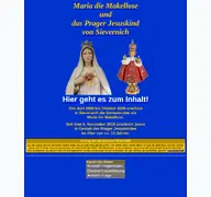 Kleine Seitenvorschau von maria-die-makellose.ch