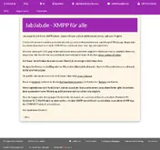 Kleine Seitenvorschau von jabjab.de