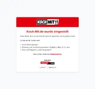 Kleine Seitenvorschau von koch-mit.de