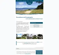 Kleine Seitenvorschau von camping-salzhaff.de