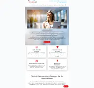 Kleine Seitenvorschau von mailboxnow.de