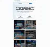 Kleine Seitenvorschau von eventumlive.de