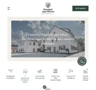 Kleine Seitenvorschau von burghof-hoyerswerda.de