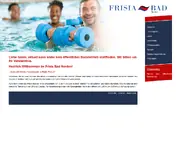 Kleine Seitenvorschau von frisia-bad.de