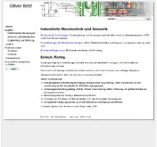 Kleine Seitenvorschau von oliverbetz.de