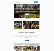 Kleine Seitenvorschau von camping-wusterhausen.de