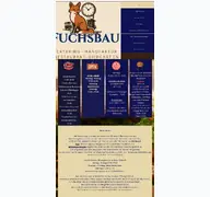 Kleine Seitenvorschau von fuchsbau-catering.de