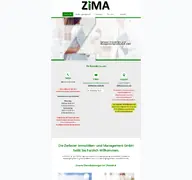 Kleine Seitenvorschau von zima-zerbst.de