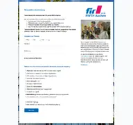 Kleine Seitenvorschau von newsletter-anmeldung.fir.de