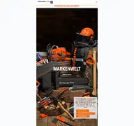 Kleine Seitenvorschau von husqvarnastore.de