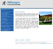 Kleine Seitenvorschau von stiftungen-in-bad-rothenfelde.de