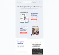 Kleine Seitenvorschau von studyhelp.de