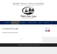 Kleine Seitenvorschau von brueder-grimm-schule-suechteln.de