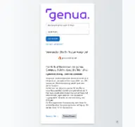Kleine Seitenvorschau von campus.genua.de