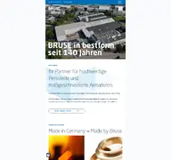 Kleine Seitenvorschau von bruse.de