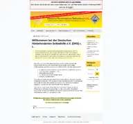 Kleine Seitenvorschau von hoerbehindertenselbsthilfe.de