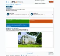 Kleine Seitenvorschau von campus.htw-dresden.de