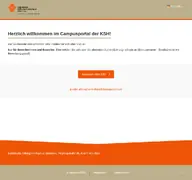 Kleine Seitenvorschau von campus.ksh-m.de