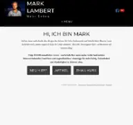 Kleine Seitenvorschau von marklambert.de