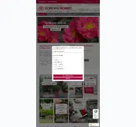 Kleine Seitenvorschau von rosen.de
