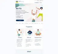 Kleine Seitenvorschau von rv-fit.de