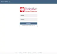 Kleine Seitenvorschau von selfservice.caritas-ob.de
