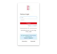 Kleine Seitenvorschau von campus.paediko-akademie.de