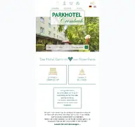 Kleine Seitenvorschau von parkhotel-crombach.de