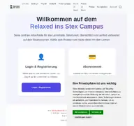 Kleine Seitenvorschau von campus.relaxed-ins-stex.de