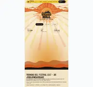 Kleine Seitenvorschau von burninghill-festival.de