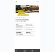 Kleine Seitenvorschau von unternehmen.bvg.de