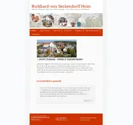Kleine Seitenvorschau von bvsh.gunzenhausen.de