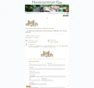 Kleine Seitenvorschau von hundezentrum-rau.de