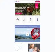 Kleine Seitenvorschau von bwell-swiss.de