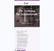 Kleine Seitenvorschau von husumer-schlosscafe.de
