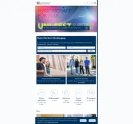 Kleine Seitenvorschau von uni-mannheim.de