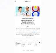 Kleine Seitenvorschau von digg-dgg.de