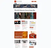Kleine Seitenvorschau von worldhistory.org