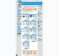 Kleine Seitenvorschau von marktplatz-tools.de