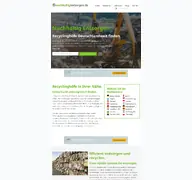 Kleine Seitenvorschau von nachhaltigentsorgen.de