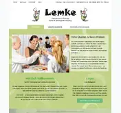 Kleine Seitenvorschau von lemke-partyservice.de
