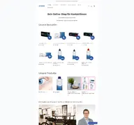 Kleine Seitenvorschau von lenslook.de