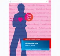 Kleine Seitenvorschau von programm.frau-und-beruf-hannover.de