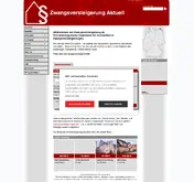 Kleine Seitenvorschau von zwangsversteigerung.de