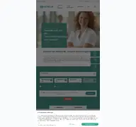 Kleine Seitenvorschau von mediclin-karriere.de